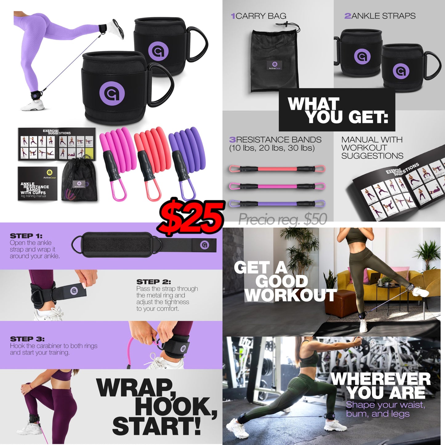 Bandas de resistencia 3 niveles.