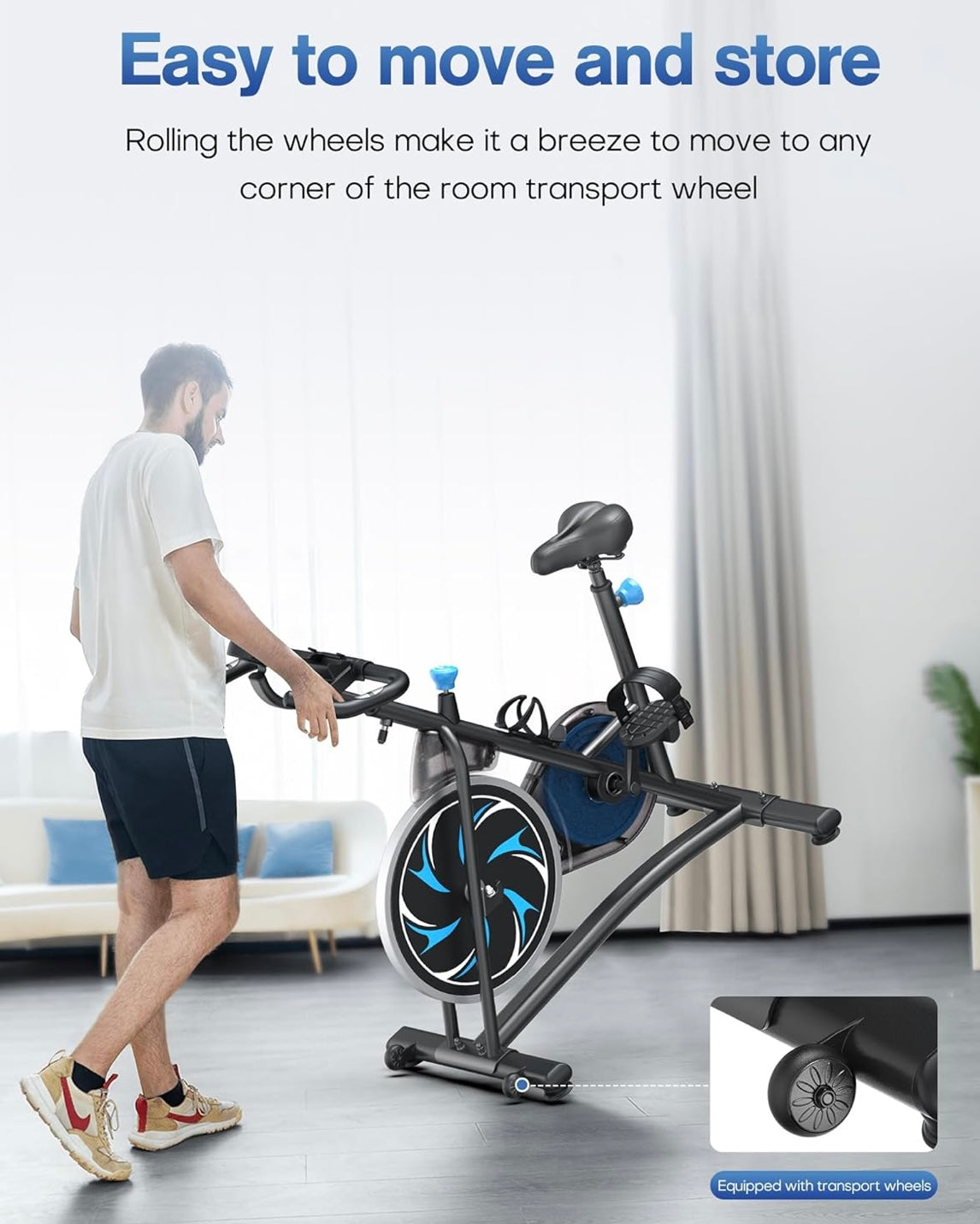 Bicicleta estática equipada.🔥