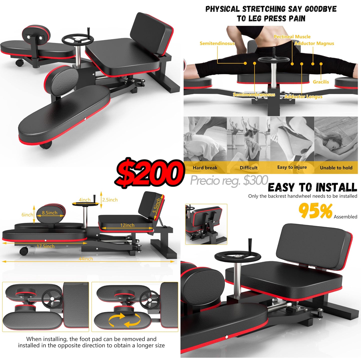 Maquina de aductores (entrepierna)