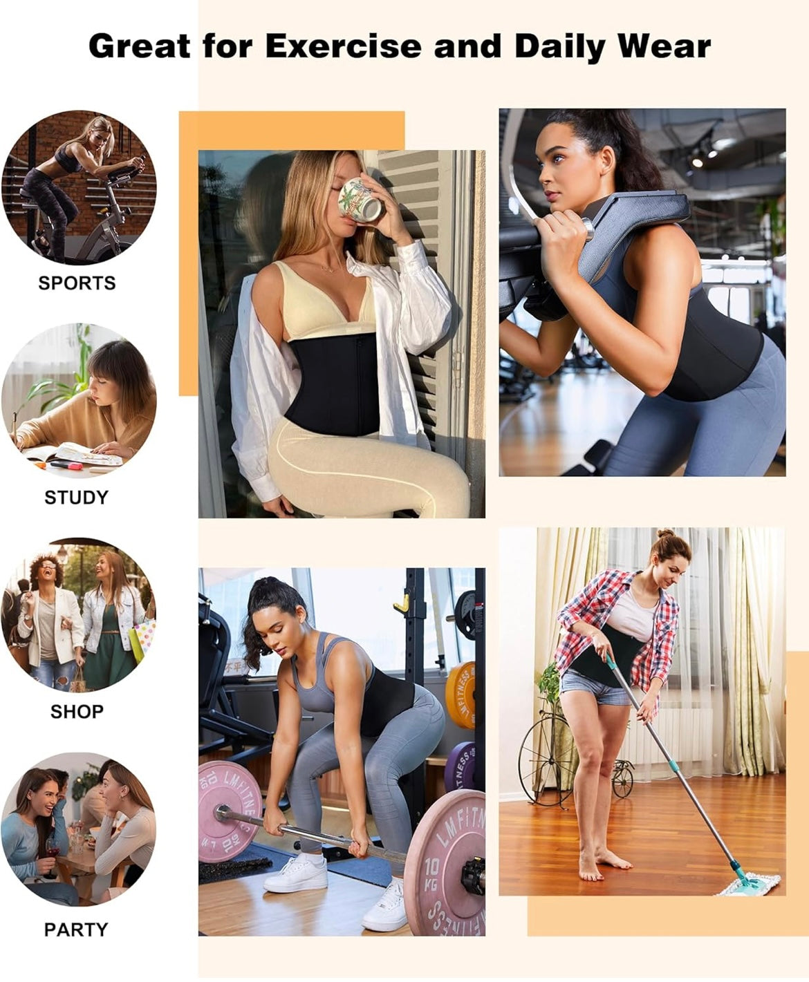 Faja reductora y moldeadora