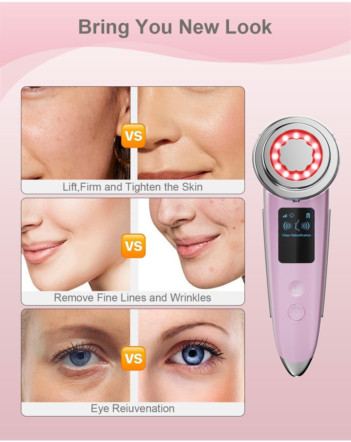 Masajeador facial.