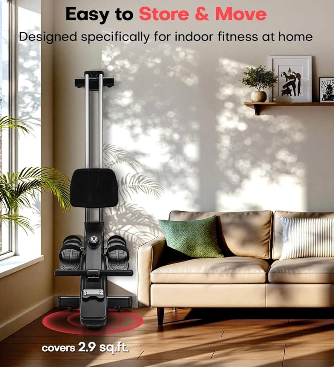 Máquina de remo avanzada
