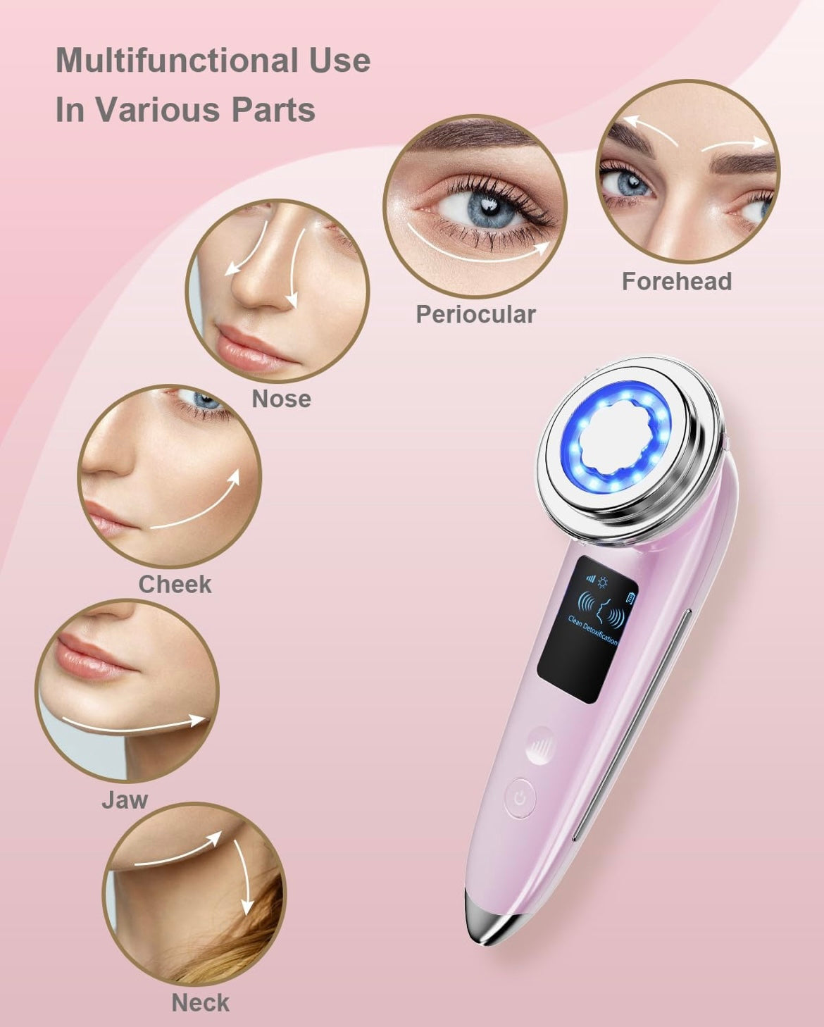 Masajeador facial.