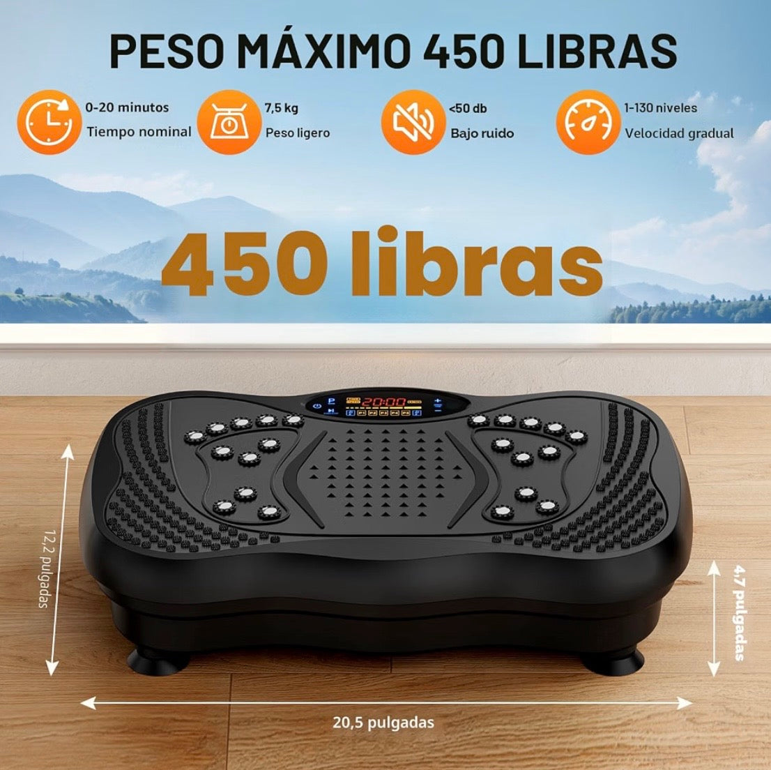 Placa vibratoria~ 130 niveles