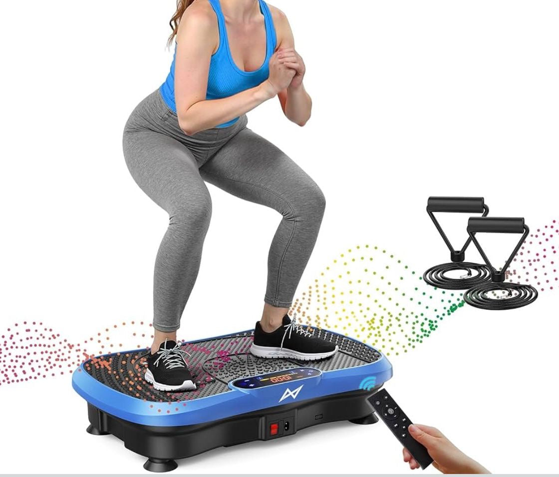 Plataforma vibratoria-Diseño curvo