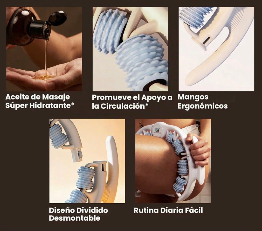 Rodillo Masajeador Anticelulítico M3