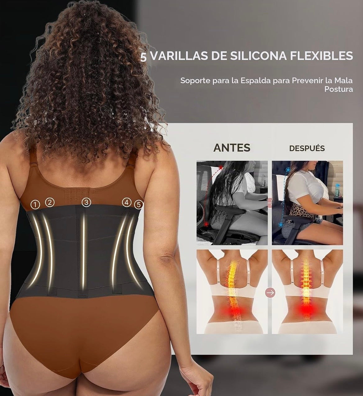 Faja de entrenamiento de cintura