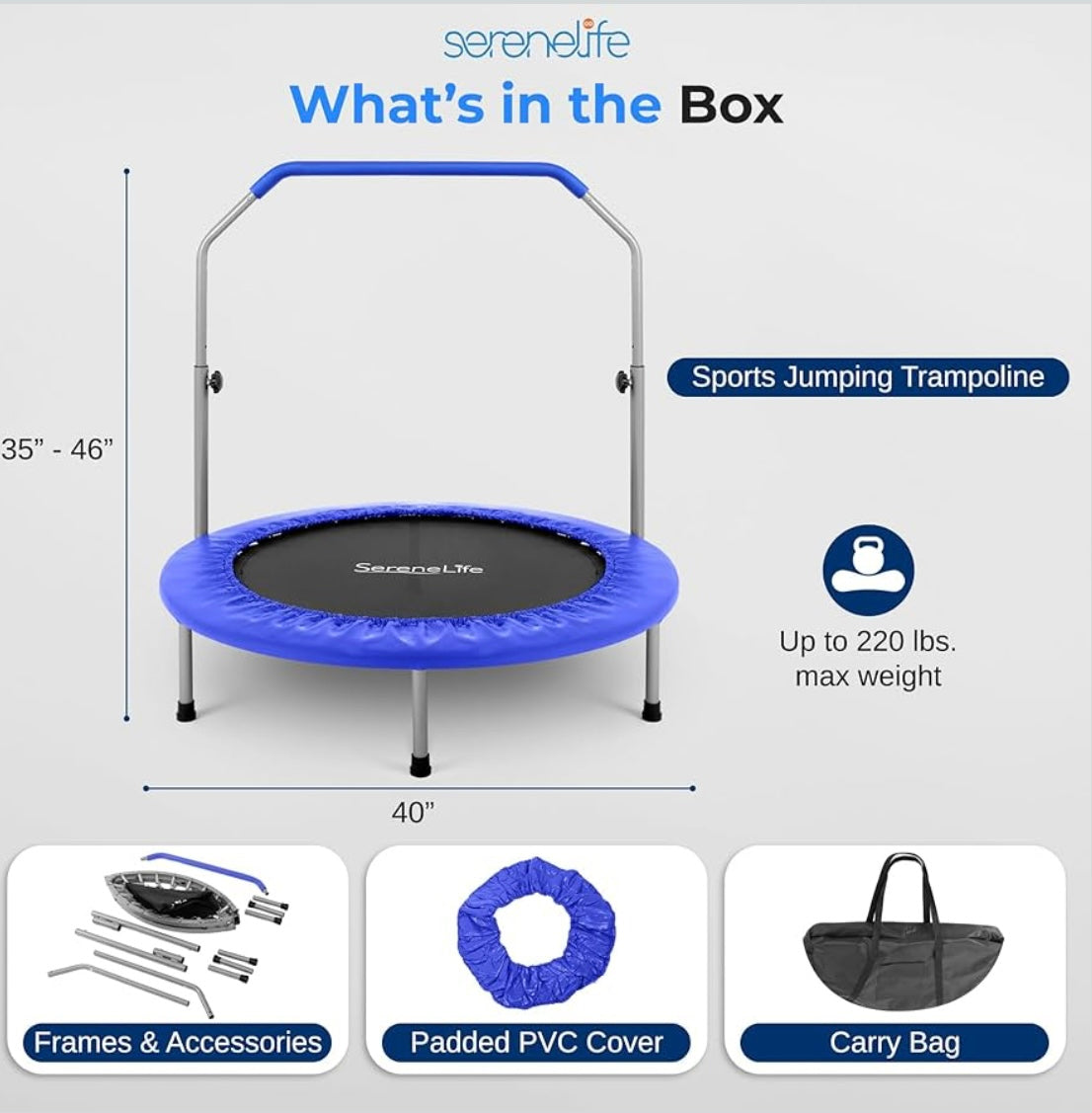 Trampolín de Fitness.