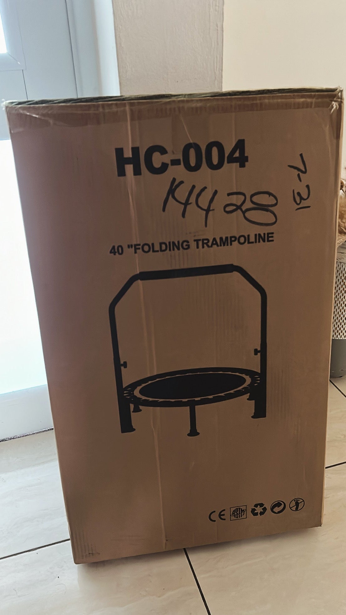 Trampolín de Fitness.