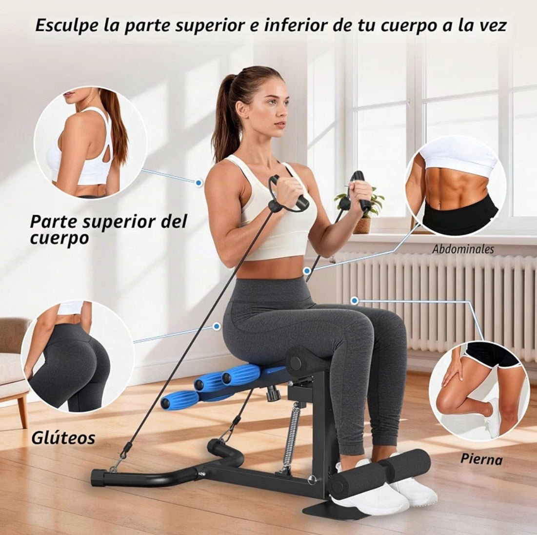 Máquina de sentadillas~ versátil
