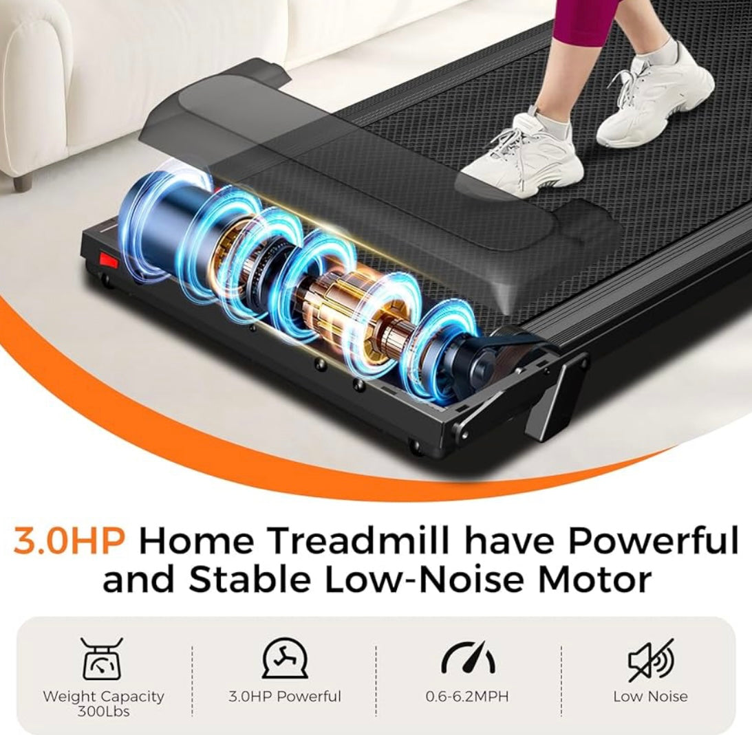 Trotadora compacta con inclinación