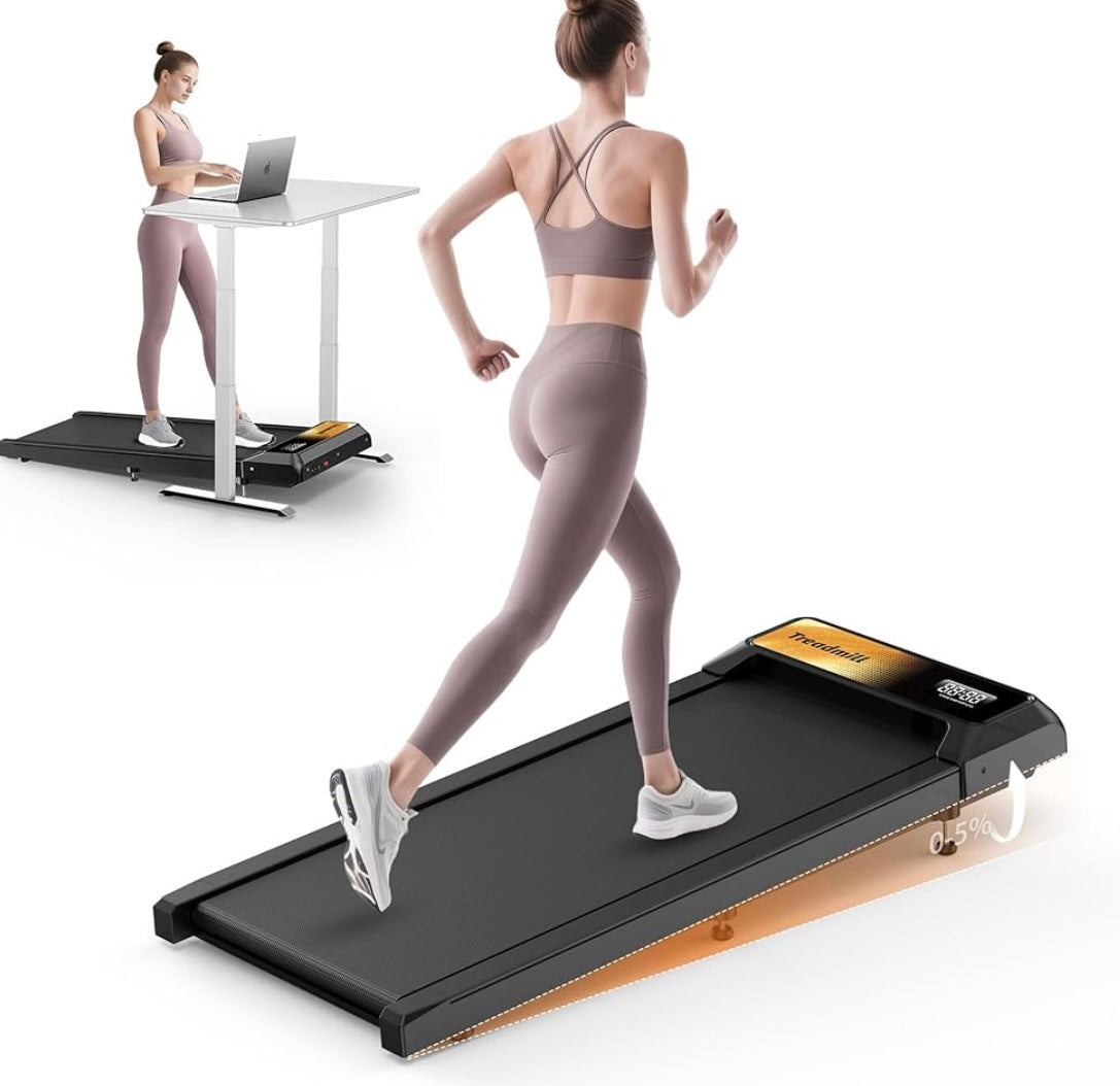 Caminadora 2 en 1 con control remoto.