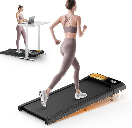 Caminadora 2 en 1 con control remoto.