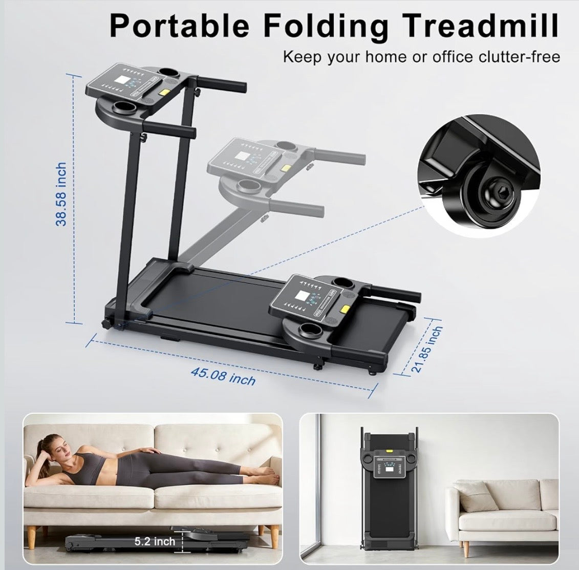 Trotadora 2.5HP