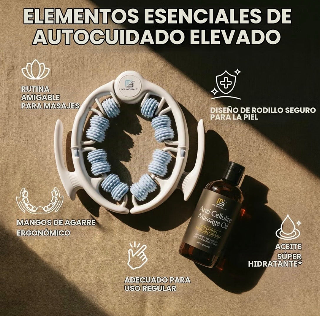 Rodillo Masajeador Anticelulítico M3