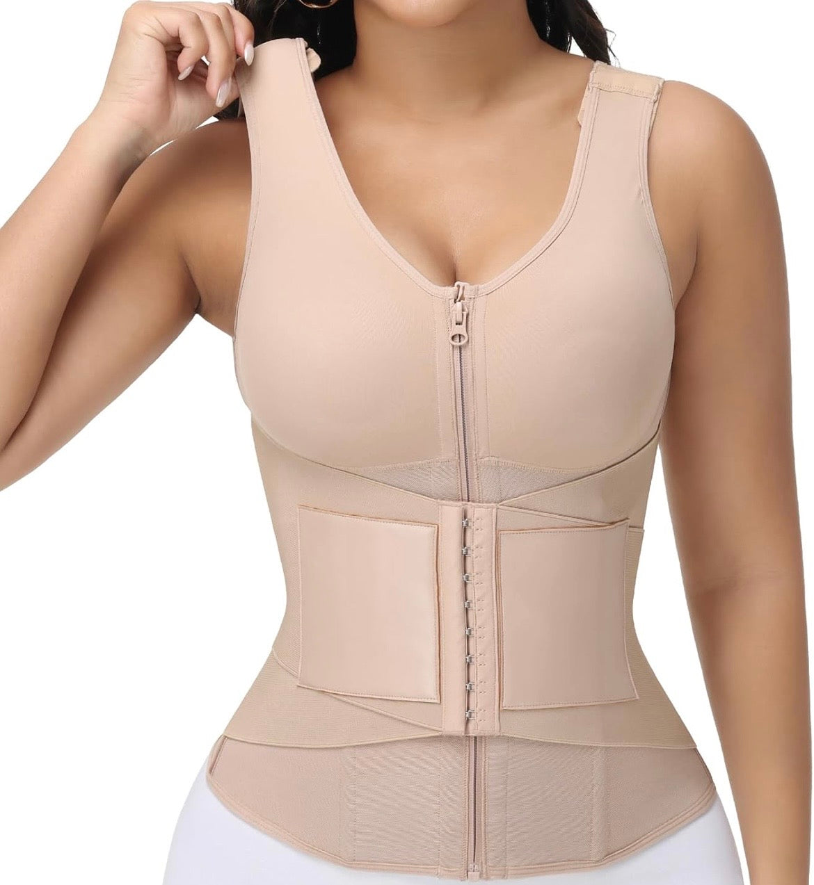 Entrenador de cintura con control de abdomen